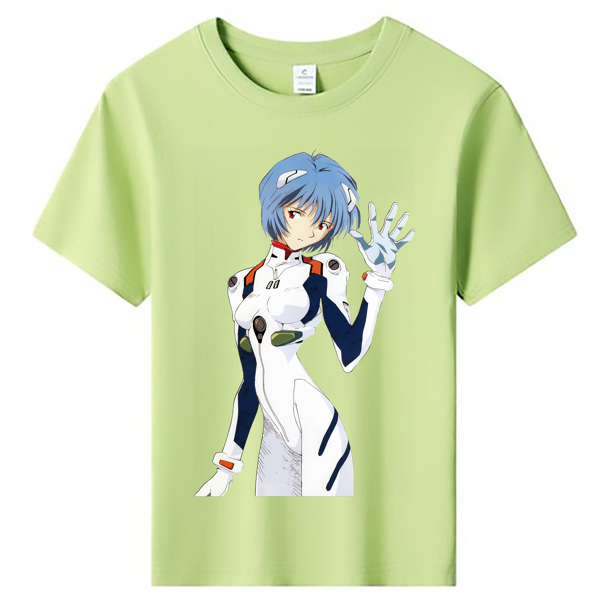（画像用） EVA 新世紀エヴァンゲリオン 綿100％キッズTシャツ（フロントプリント）